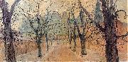 Stanislaw Wyspianski Planty Park at Dawn, china oil painting artist